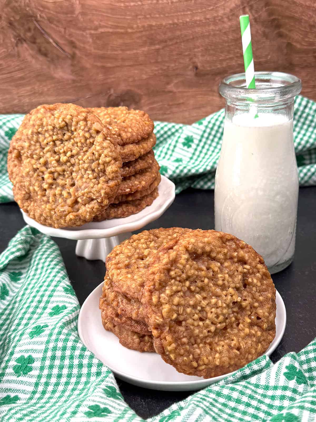 Irish Steel-Cut Oatmeal Cookies