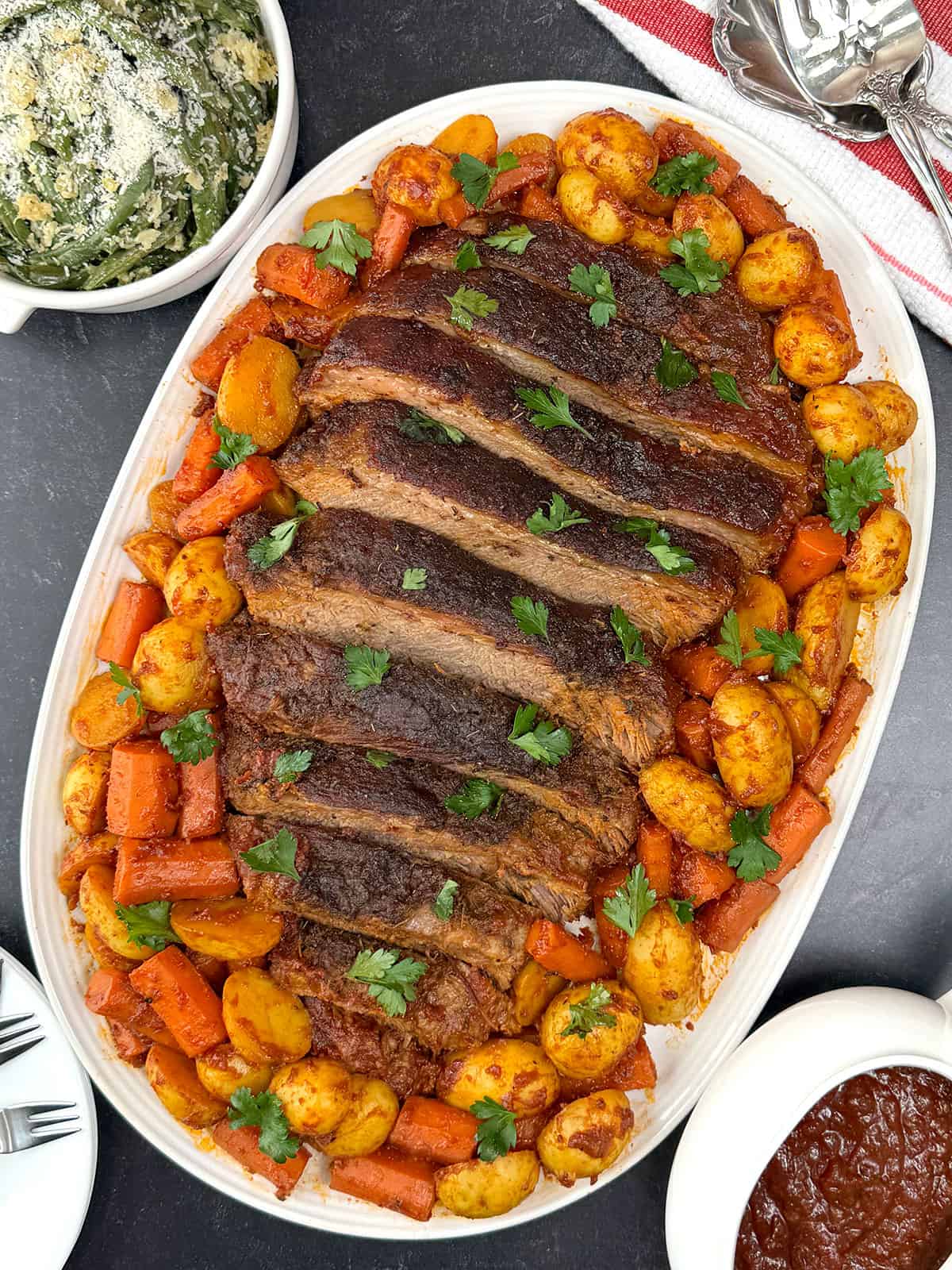 Easy Classic One-Pot Slow-Roasted Holiday Brisket