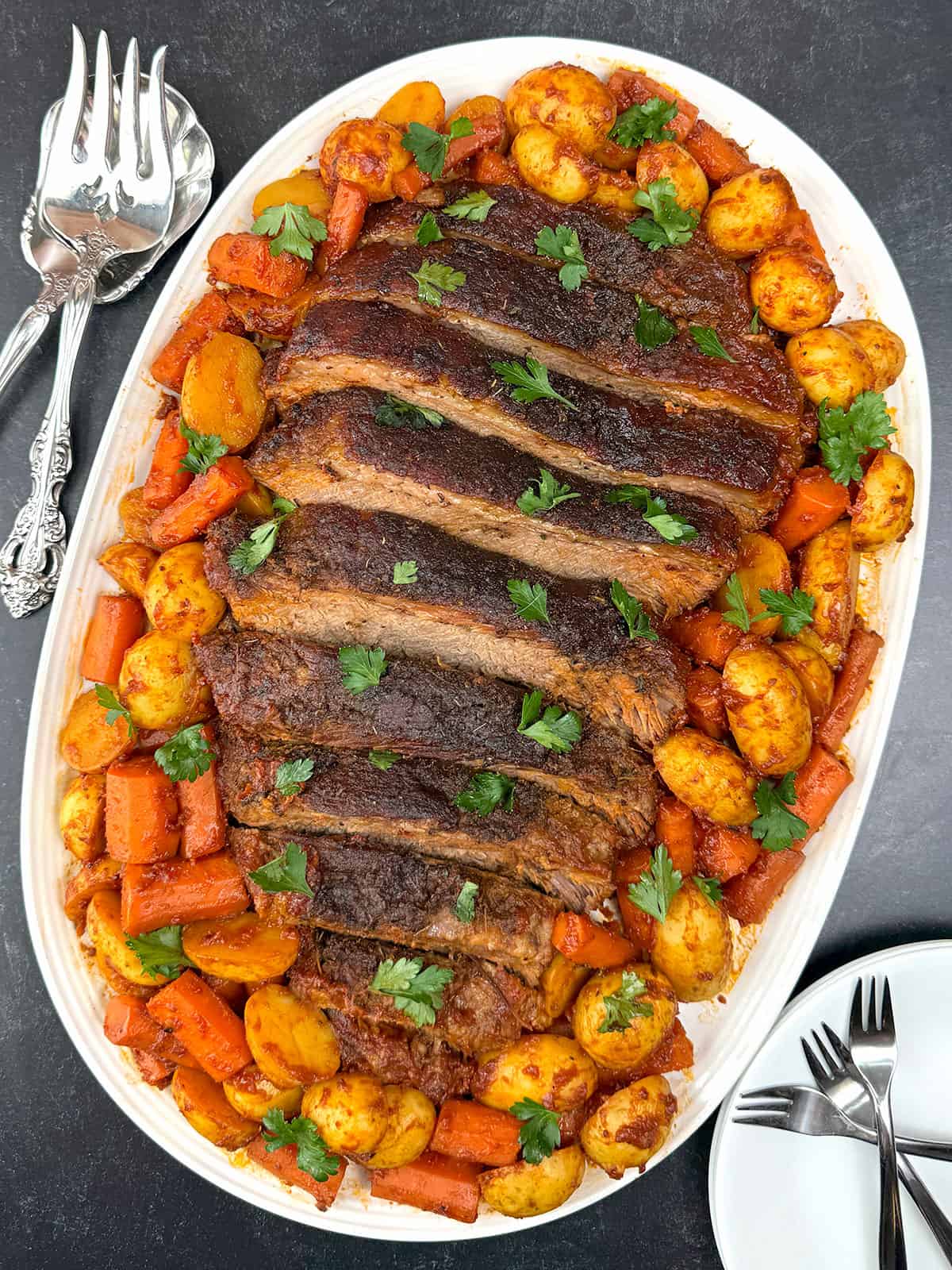 Easy Classic One-Pot Slow-Roasted Holiday Brisket