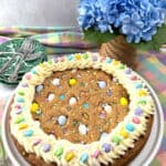 Easy Easter Chocolate Chip Cookie Cake