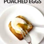 Perfect poached egg.
