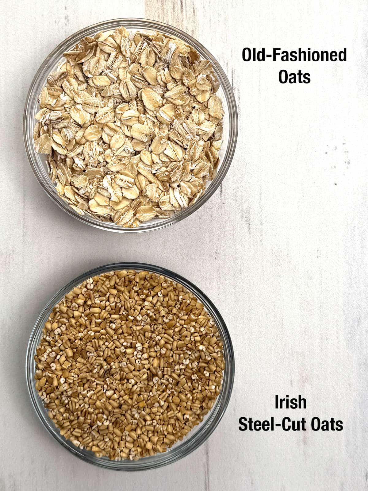 difference between steel-cut and old-fashioned oats