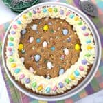 Easy Easter Chocolate Chip Cookie Cake