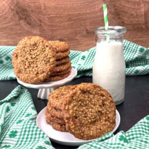 Irish Steel-Cut Oatmeal Cookies