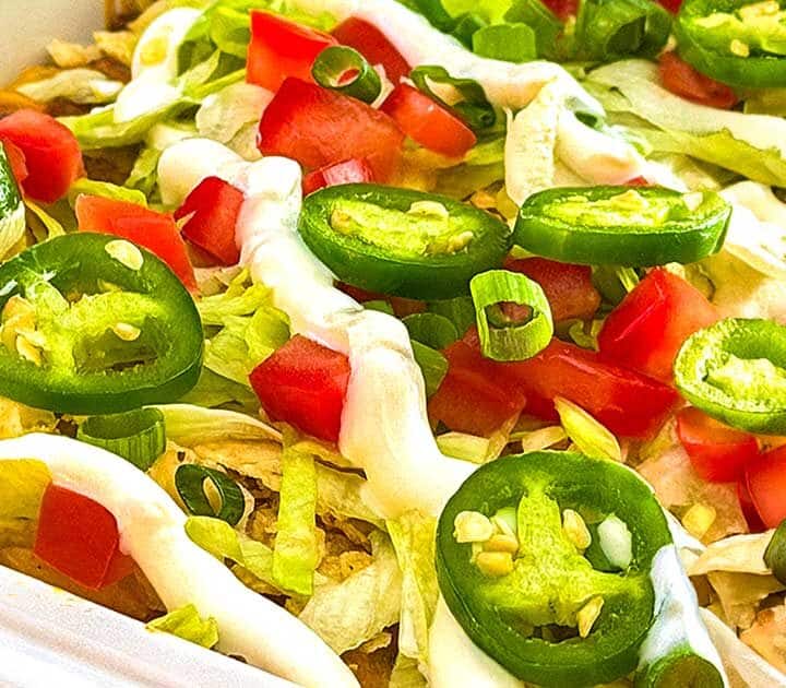 Taco noodle casserole.