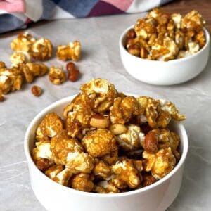 Cracker Jack-Style caramel corn.