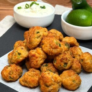 Jalapeno popper sausage balls.