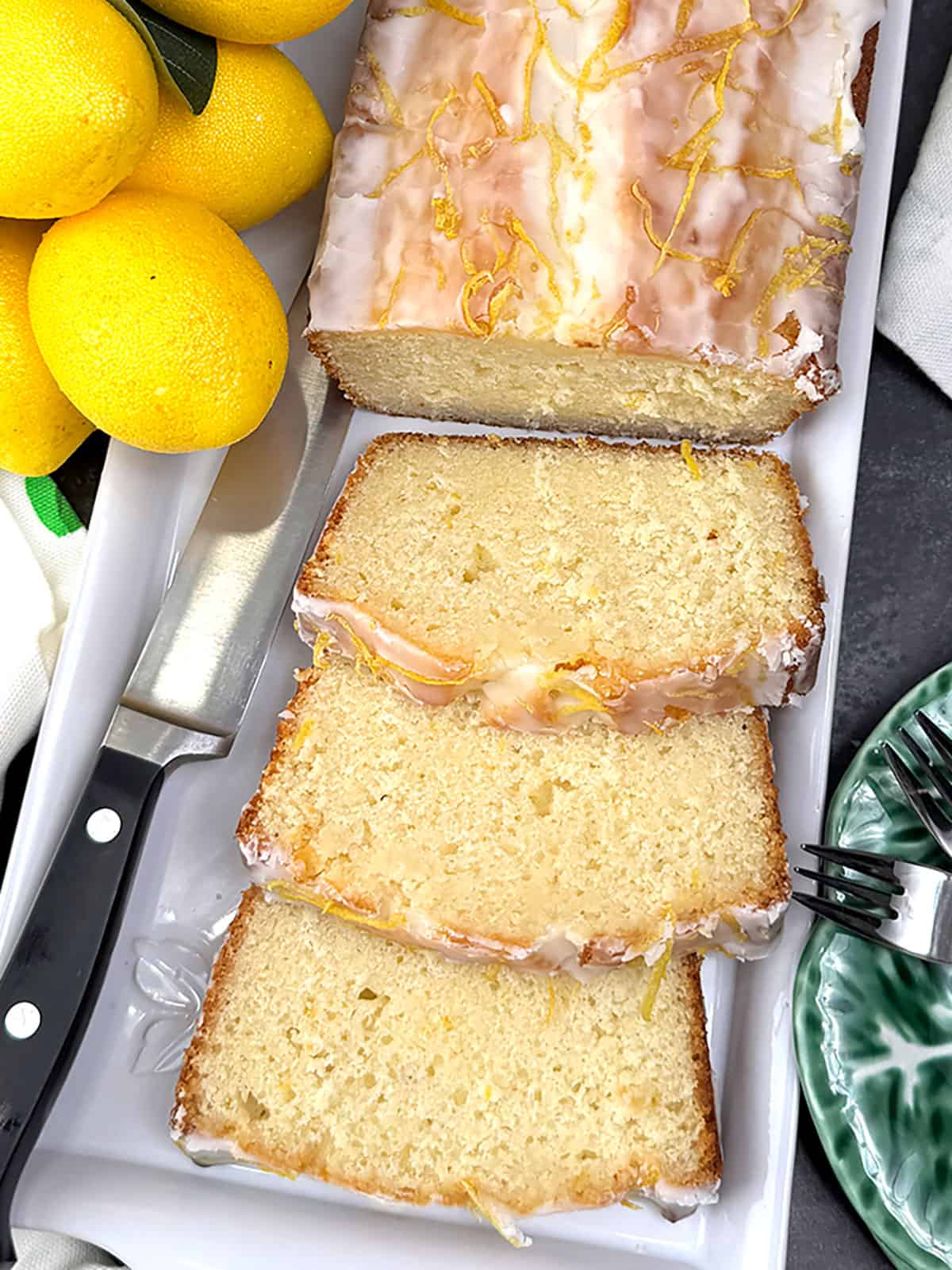 Better Than Starbucks Lemon Loaf