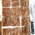Cinnamon Sugar Churro Blondies