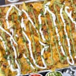 Ultimate Spicy Chicken & Black Bean Nachos