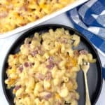 Ultimate Baked Macaroni and Cheese with Ham