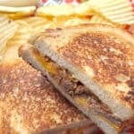 Ultimate BBQ Brisket Melt Sandwich