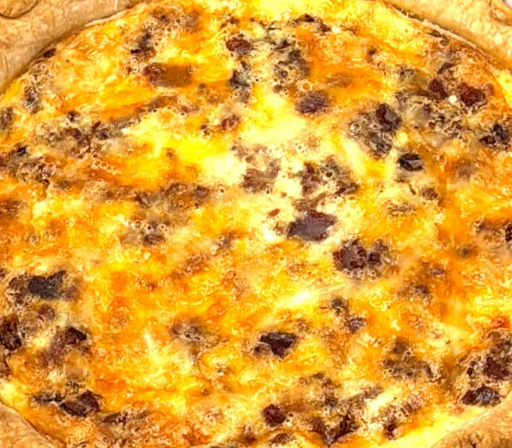 Easy Bacon and Cheese Quiche