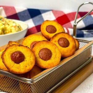 Corn Dog Mini Muffins.