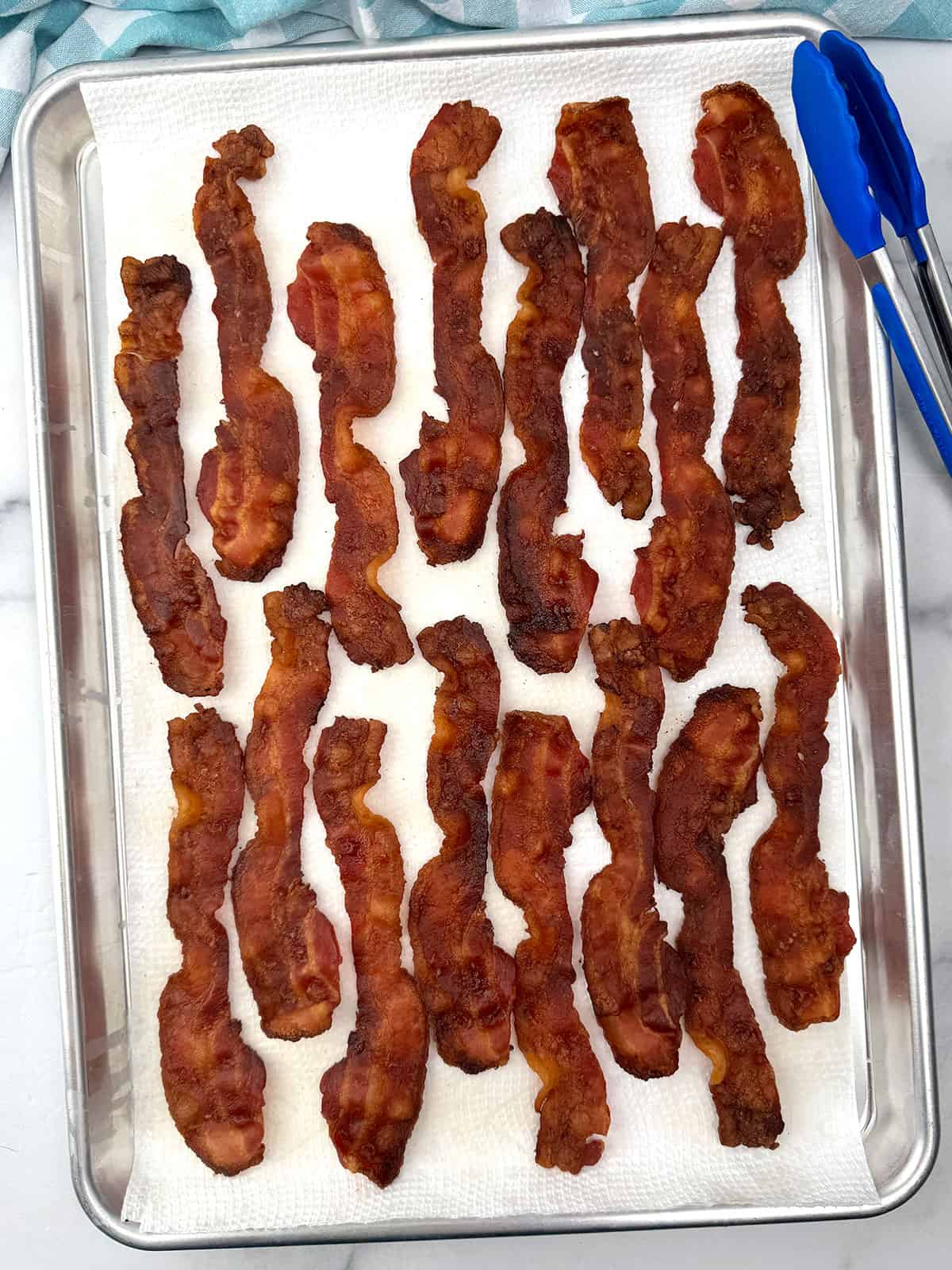 Easy No-Mess Crispy Oven Baked Bacon