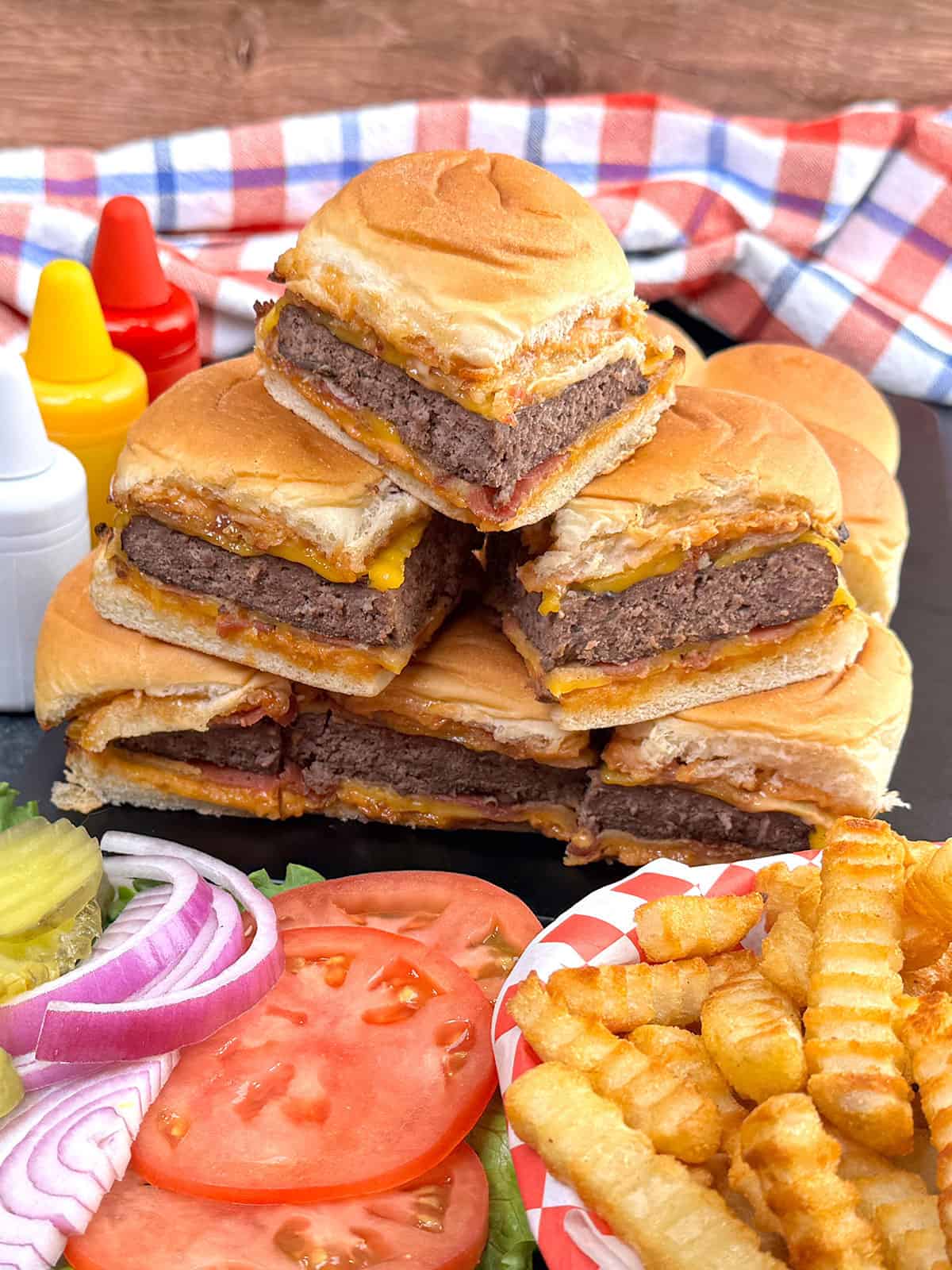 Bacon Cheeseburger Sliders