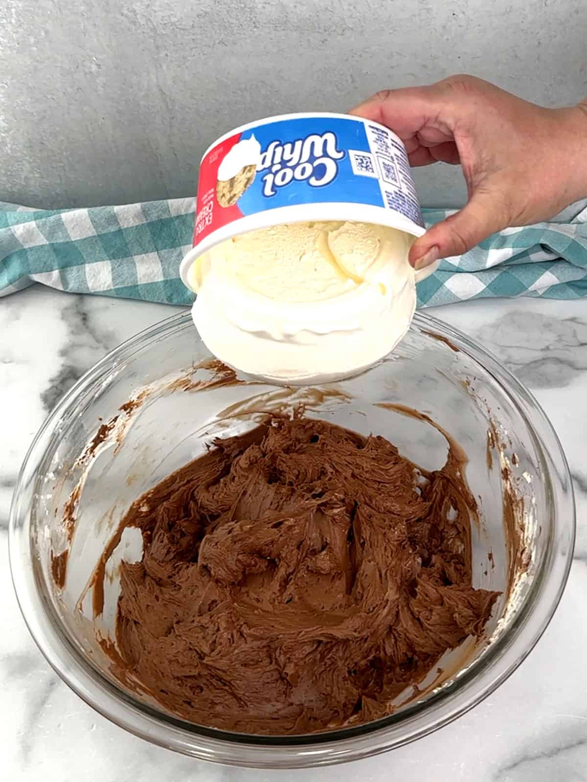 adding cool whip to filling