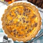 Easy Bacon and Cheese Quiche