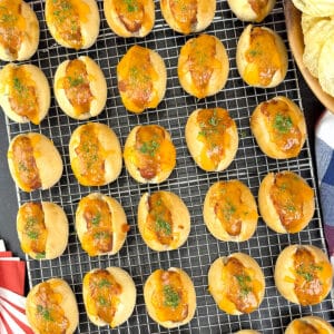 Mini Chili Cheese Dog Sliders