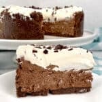 Easy No-Bake Chocolate Cheesecake