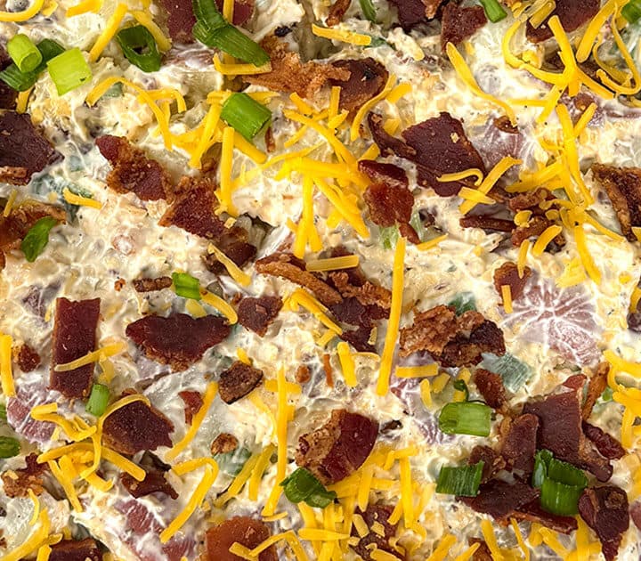 Easy Make Ahead Bacon Ranch Potato Salad