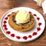 Reeses Chocolate Chip Cookie Pie.