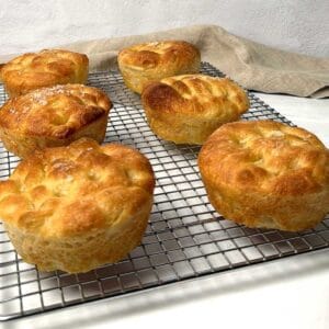 No-knead focaccia buns.