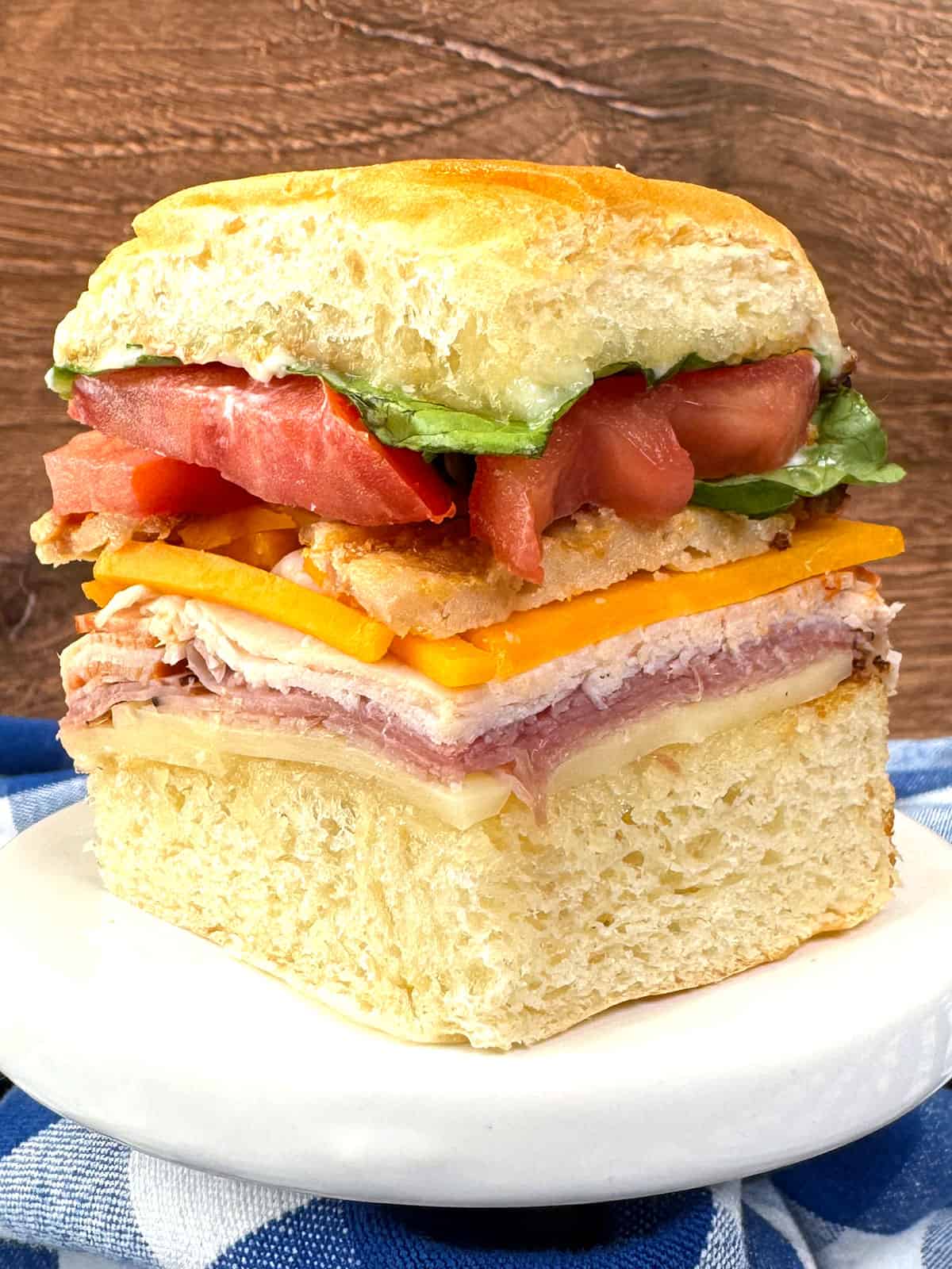 Easy Club Sandwich Sliders