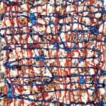 Red, White, and Blue Popcorn Snack Mix