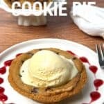 3-ingredient cookie pie.