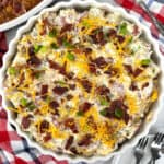 Easy Make Ahead Bacon Ranch Potato Salad