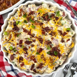 Easy Make Ahead Bacon Ranch Potato Salad