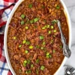 Easy Homemade Crockpot Baked Beans with Bacon