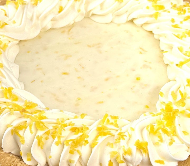 Easy No-Bake Creamy Lemon Tart