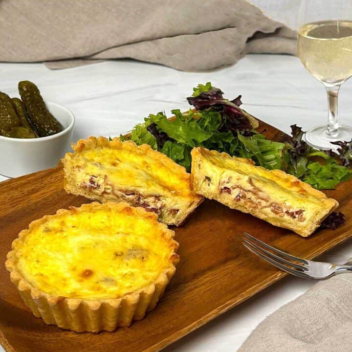 Mini Quiche Lorraine.