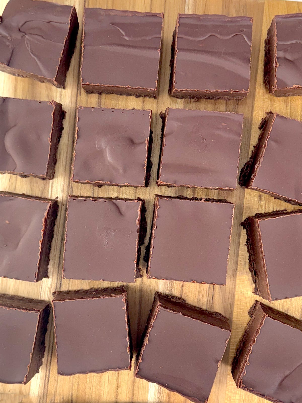 Easy No-Bake Fudgy Chocolate Squares