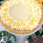 Easy No-Bake Creamy Lemon Tart