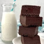 Easy No-Bake Fudgy Chocolate Squares