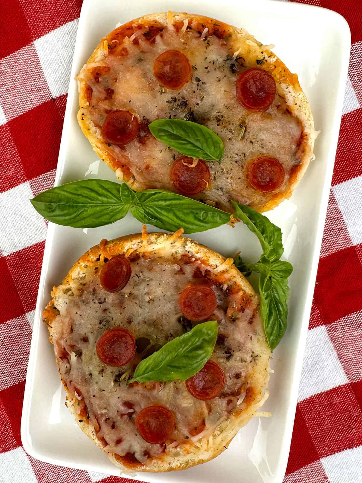 Quick and Easy Mini Pizza Bagels