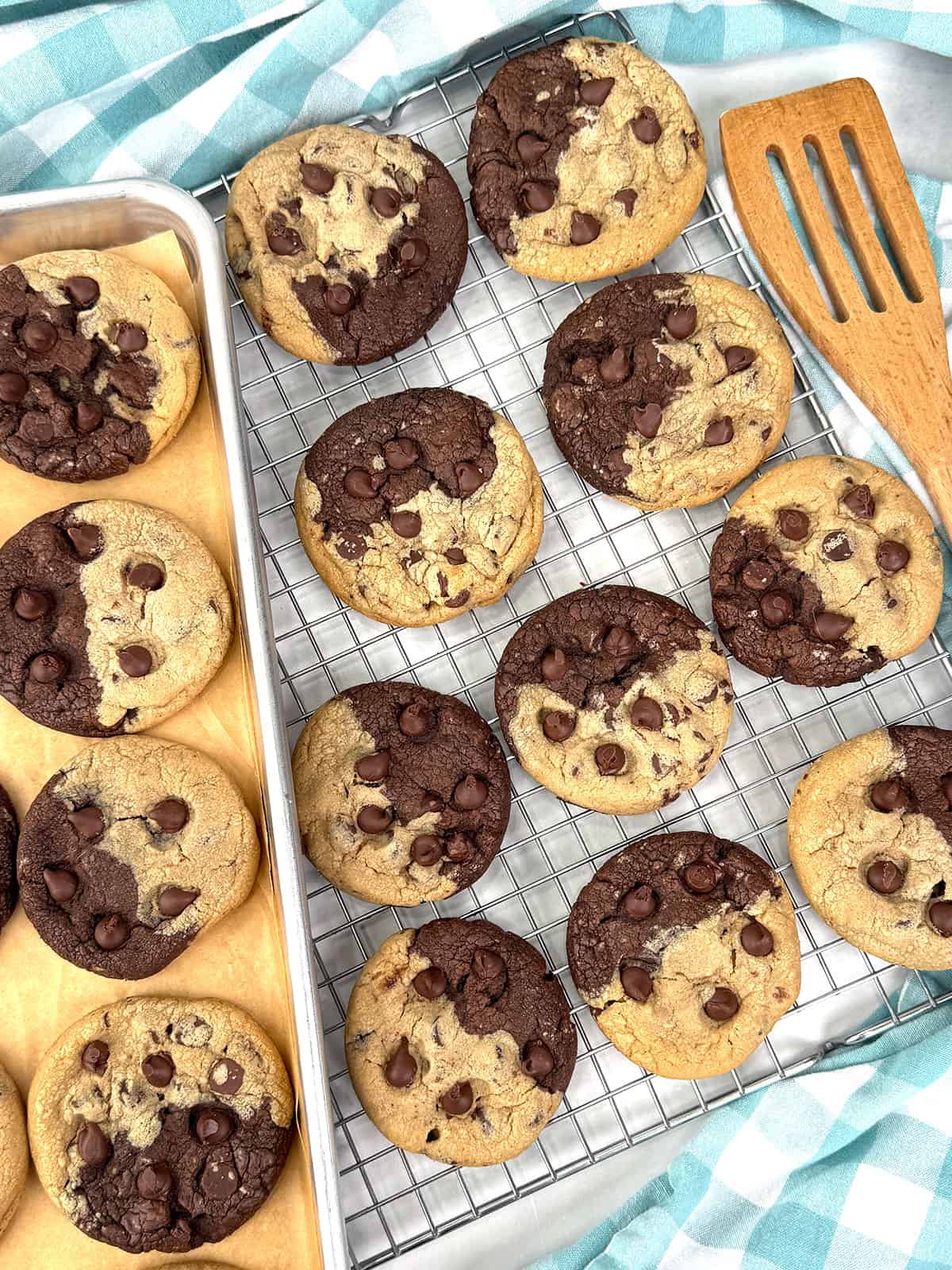 Quick and Easy Ghirardelli Brookie Cookies