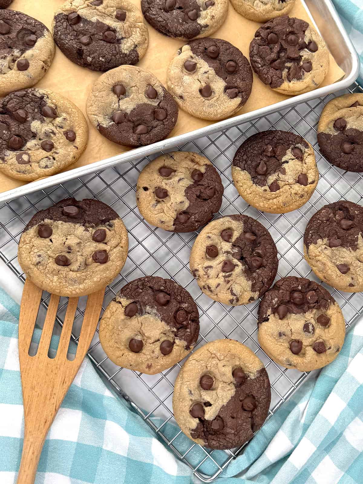 Quick and Easy Ghirardelli Brookie Cookies