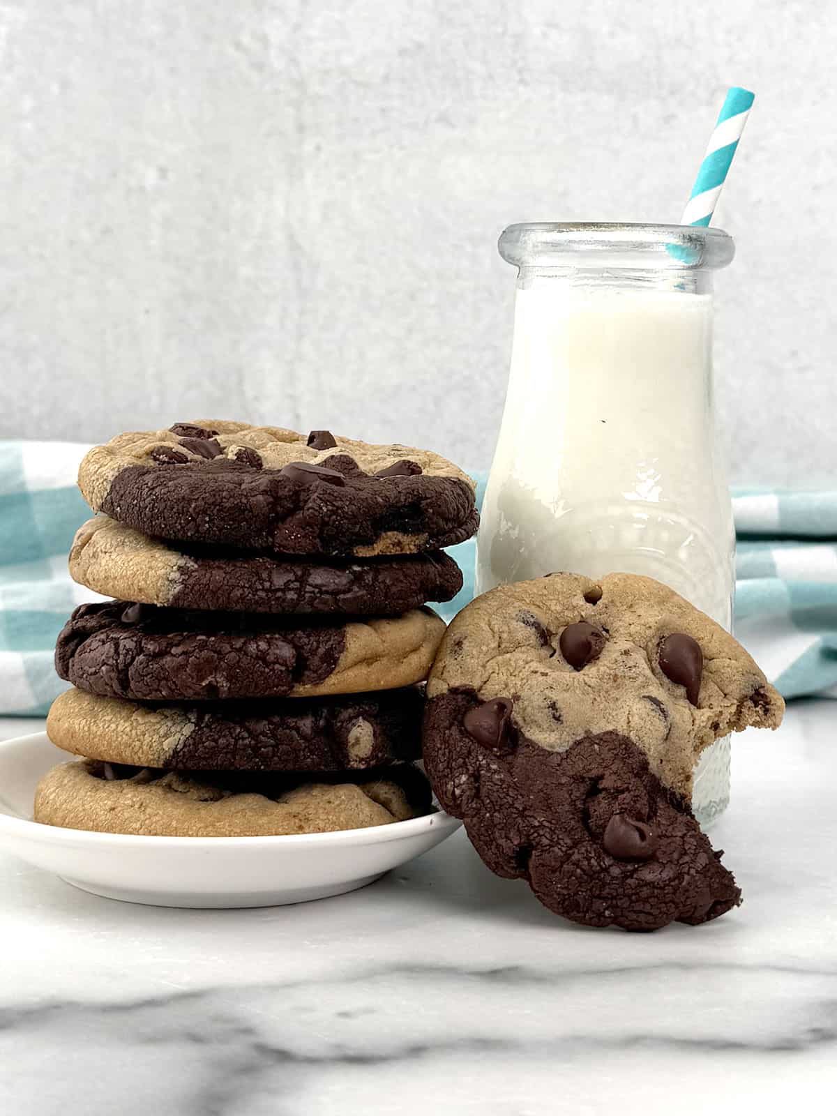 Quick and Easy Ghirardelli Brookie Cookies